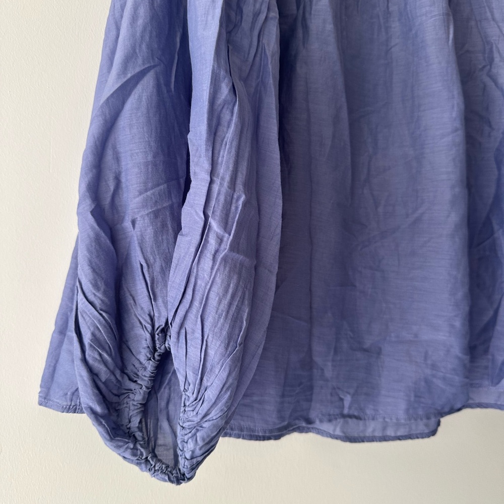 Velvet by Graham & Spencer Lavender Silk Blend Blouse - Picture 3 of 5